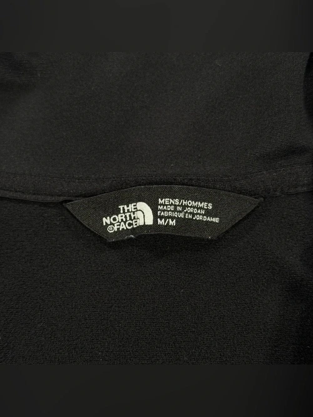 The North Face Gordon Lyons 1/4 Zip Fleece Pullover Sweater Gray Mens Medium M
